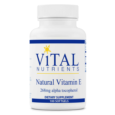 Natural Vitamin E 100 Softgels