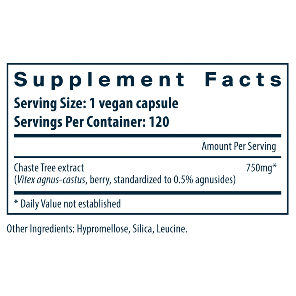 Product image for Vitex 750 (Chaste Tree Berry Extract).