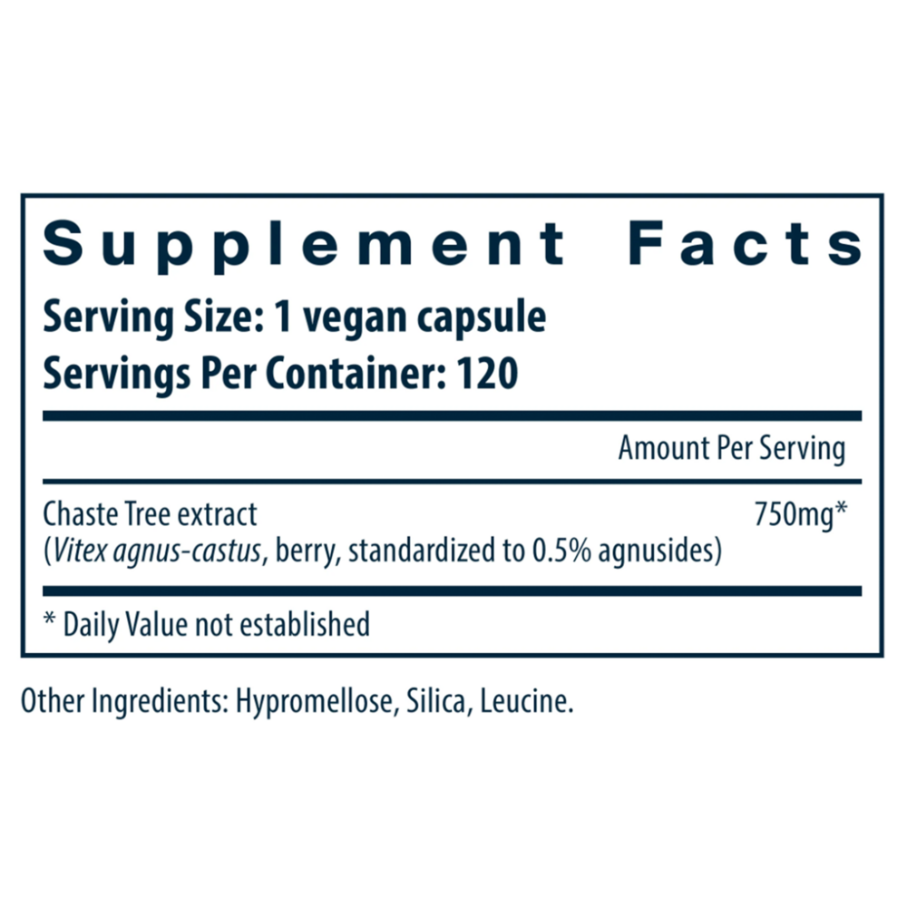 Product image for Vitex 750 (Chaste Tree Berry Extract).