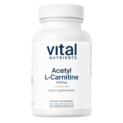 Acetyl L-Carnitine 500mg 60 capsules