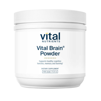 Vital Brain® Powder with GPC, ALC, and PS 150 Grams