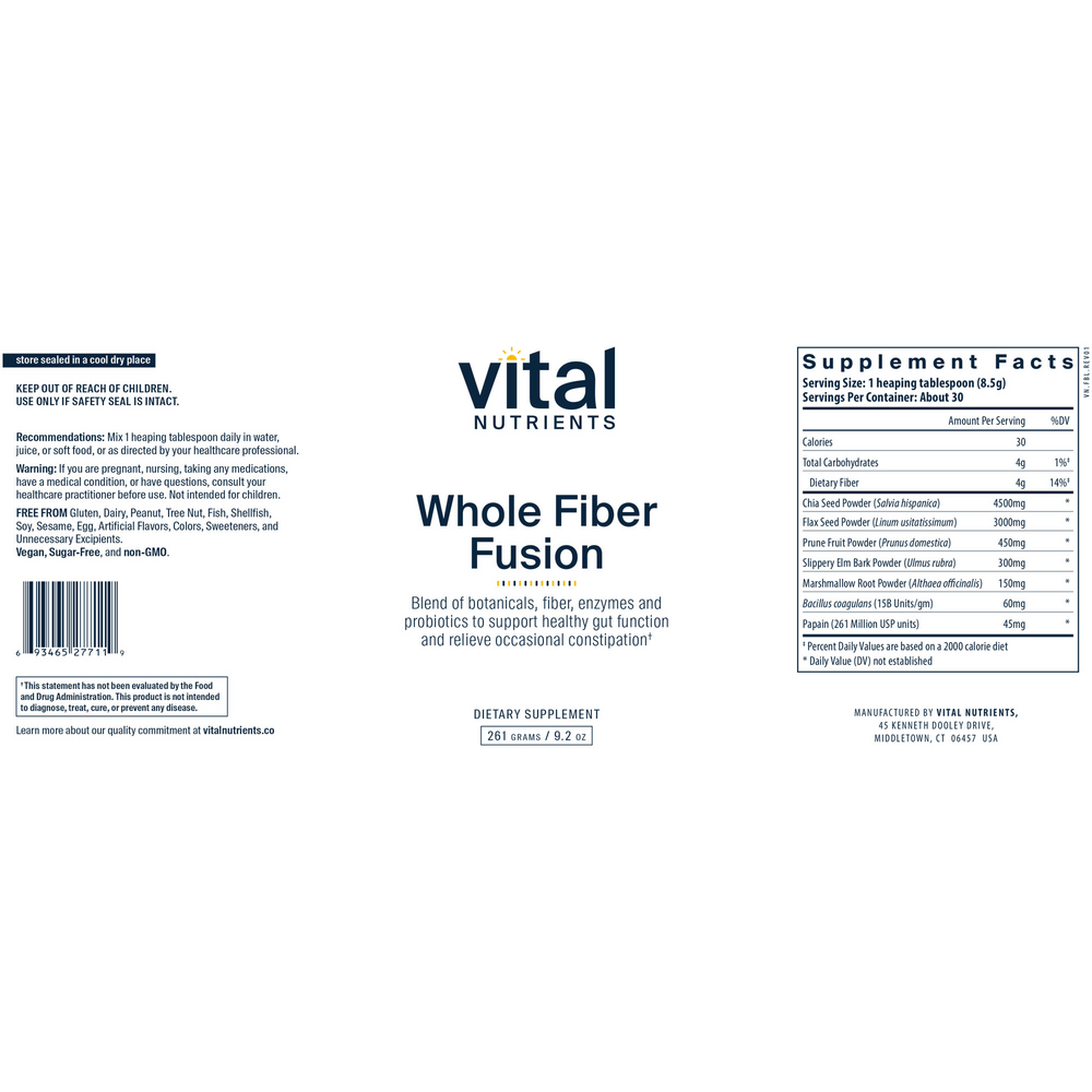 Product image for Whole Fiber Fusion.