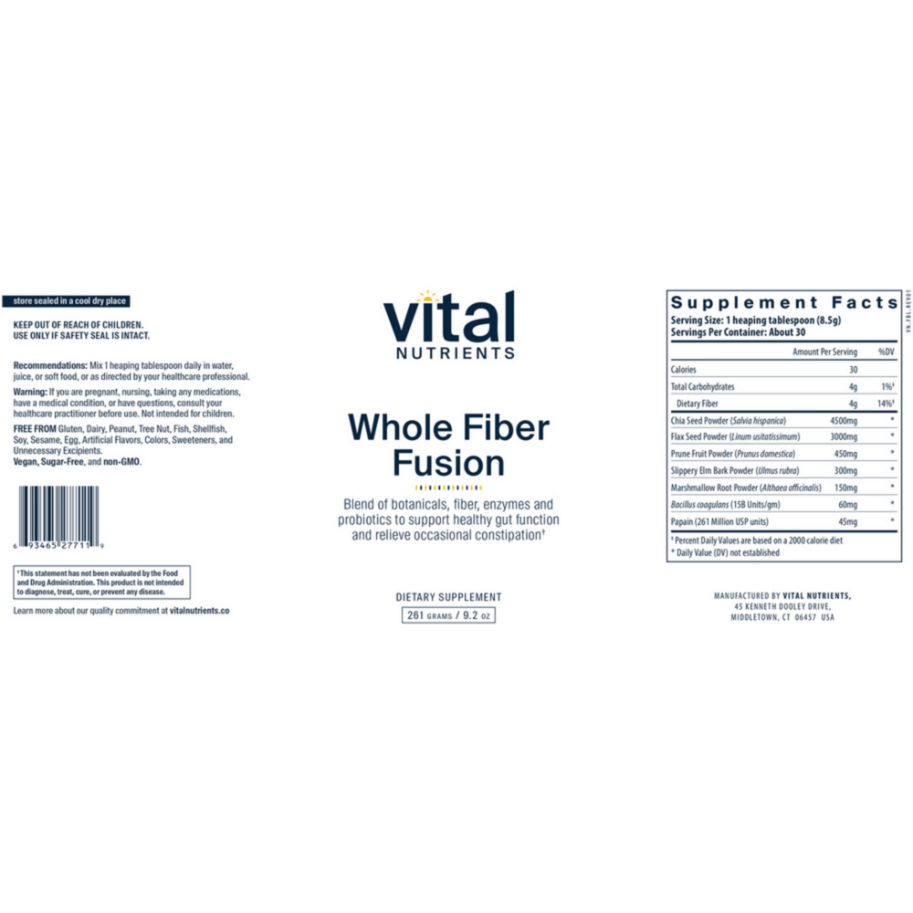 Product image for Whole Fiber Fusion.