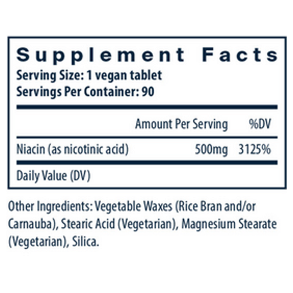 Product image for Niacin.