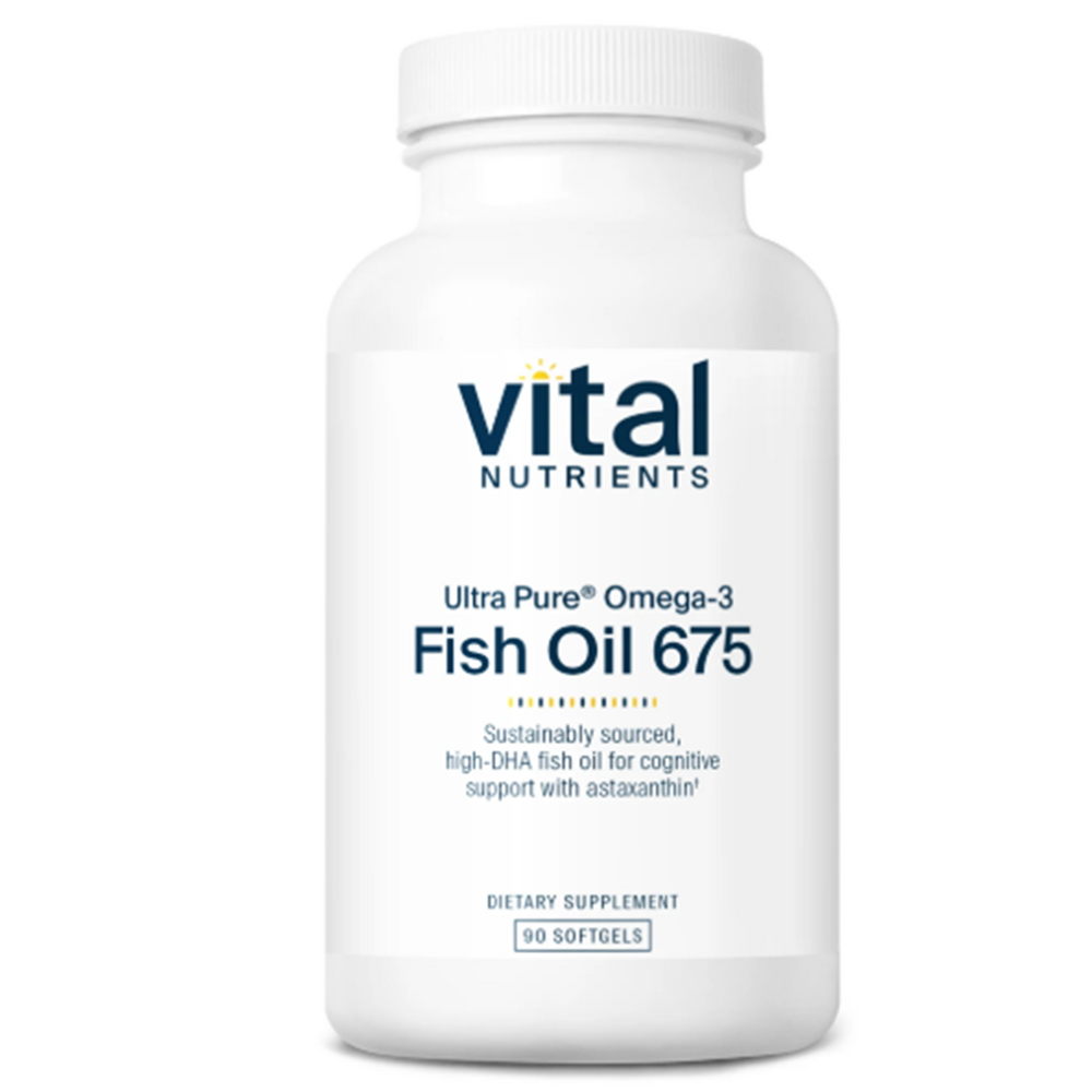 Product image for Ultra Pure® Fish Oil 675 High Omega-3 DHA.