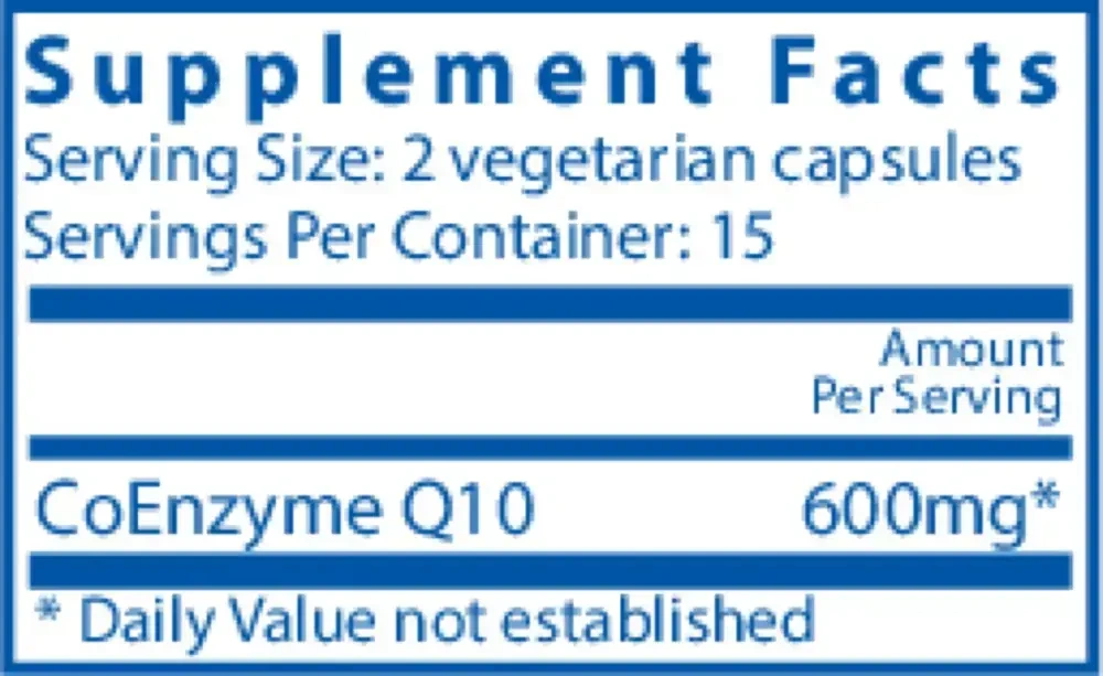 Product image for CoEnzyme Q10 300mg.