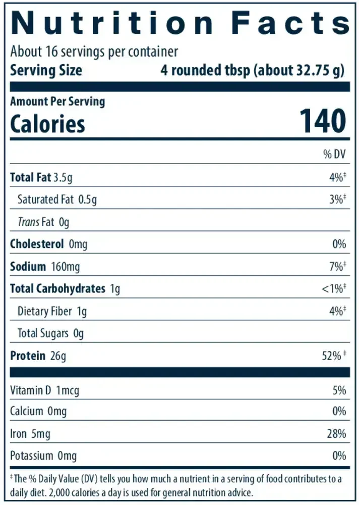 Product image for ProVeg Organic Pea Protein, Natural Vanilla.