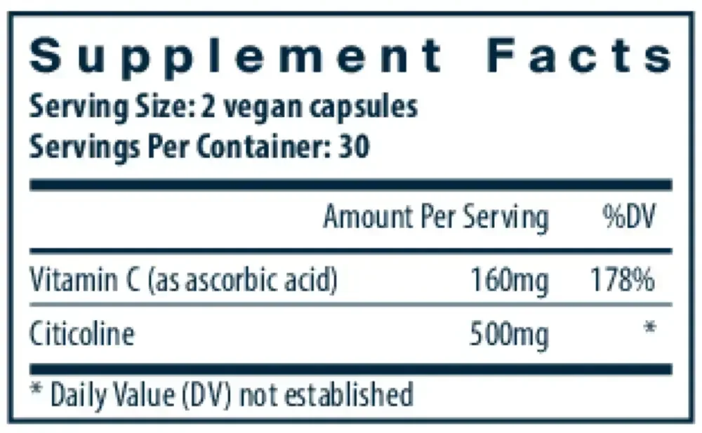 Product image for Citicoline.