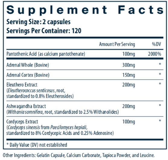 Product image for Adrenal Support.