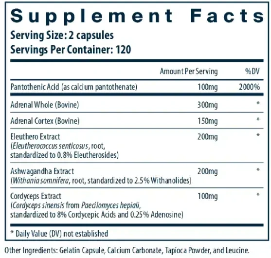 Product image for Adrenal Support.