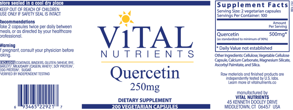 Product image for Quercetin.