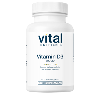 Vitamin D3 5000IU 180 capsules