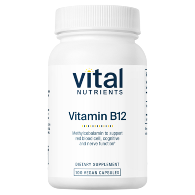 Vitamin B12 (as methylcobalamin) 1000mcg 100 capsules