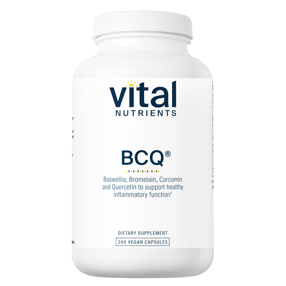 Product image for BCQ: Bromelain, Curcumin and Quercetin (California Only).