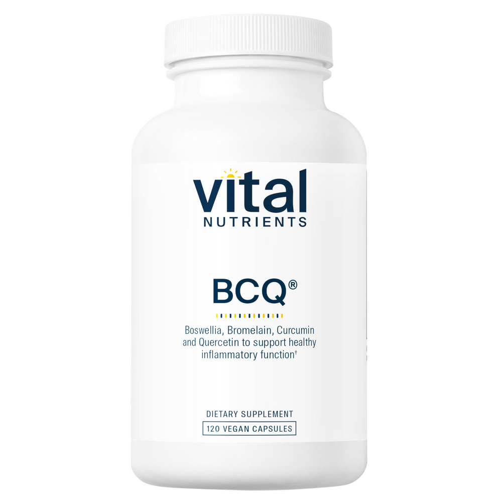 Product image for BCQ: Bromelain, Curcumin and Quercetin (California Only).