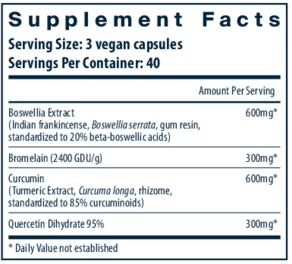 Product image for BCQ: Bromelain, Curcumin and Quercetin (California Only).