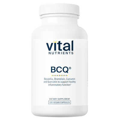 BCQ: Bromelain, Curcumin and Quercetin (California Only) 120 capsules