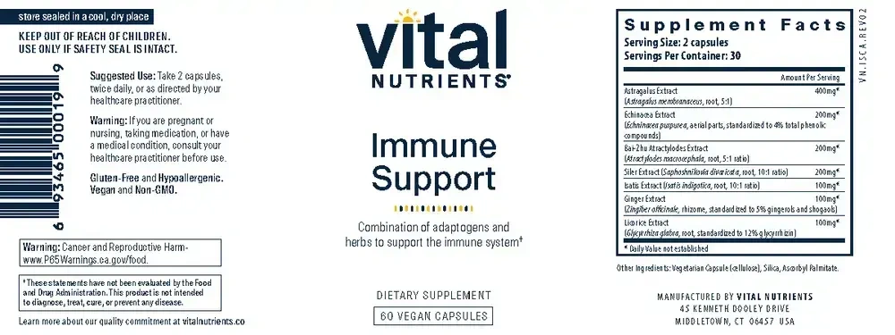 Product image for Immune Support (California Only).