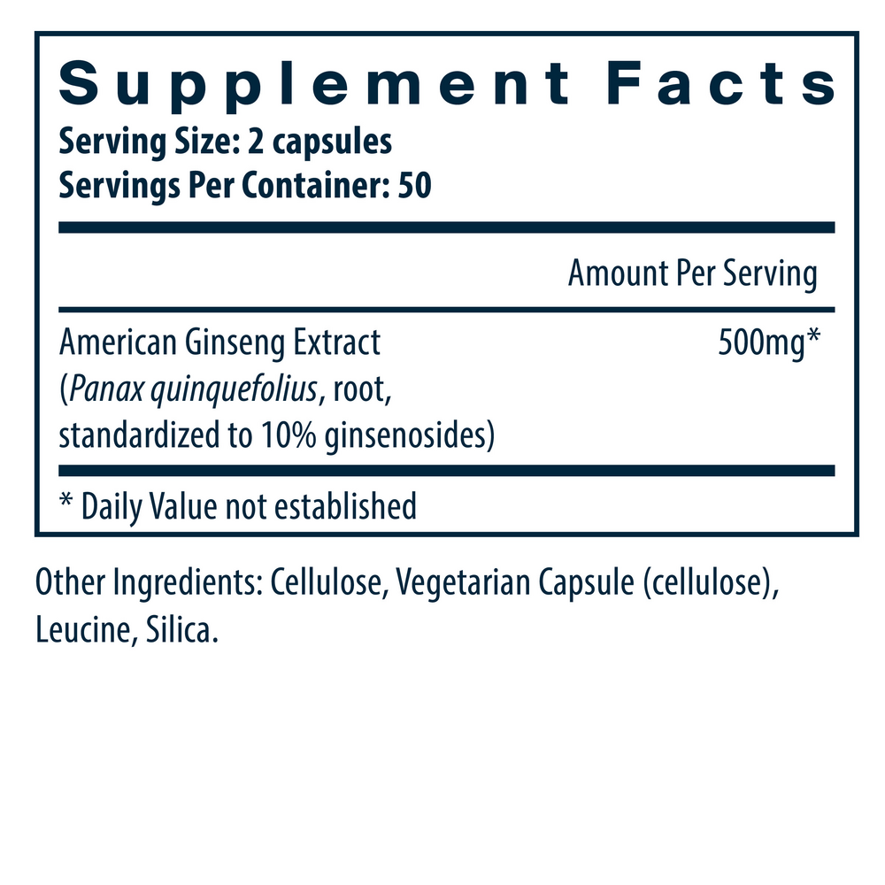 Product image for American Ginseng Extract 250 mg (California Only) - Supports Adrenal Gland Function, Mental and Physical Endurance, and Normal Blood Sugar Levels*.