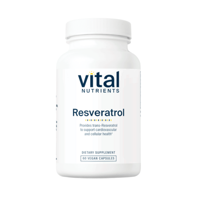 Resveratrol 500mg (California Only) (60 capsules)