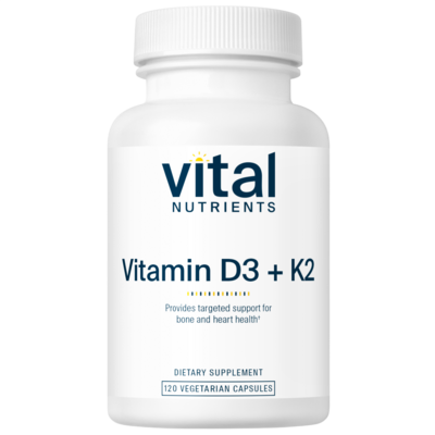 Vitamin D3 + K2 120 capsules