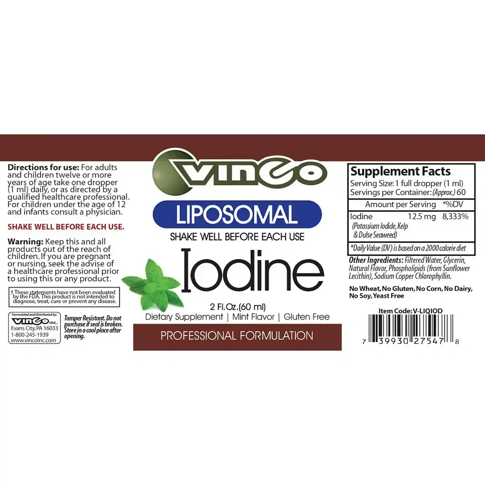 Product image for Liposomal Liquid Iodine.