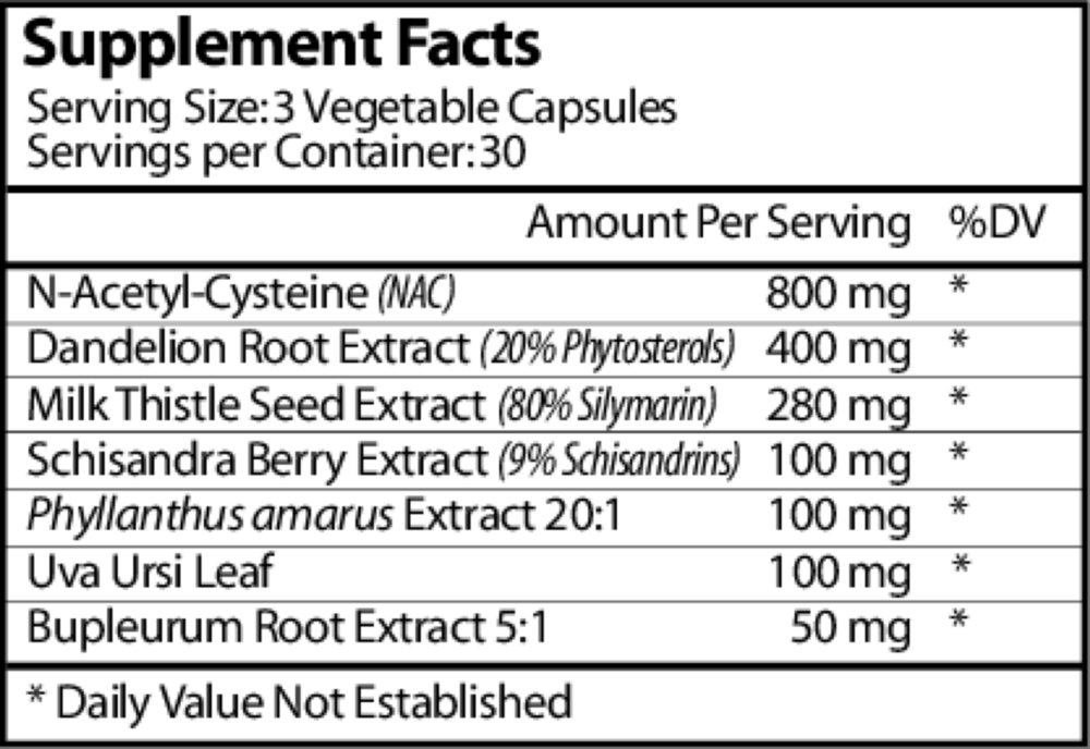 Product image for Liver/Kidney Detox.
