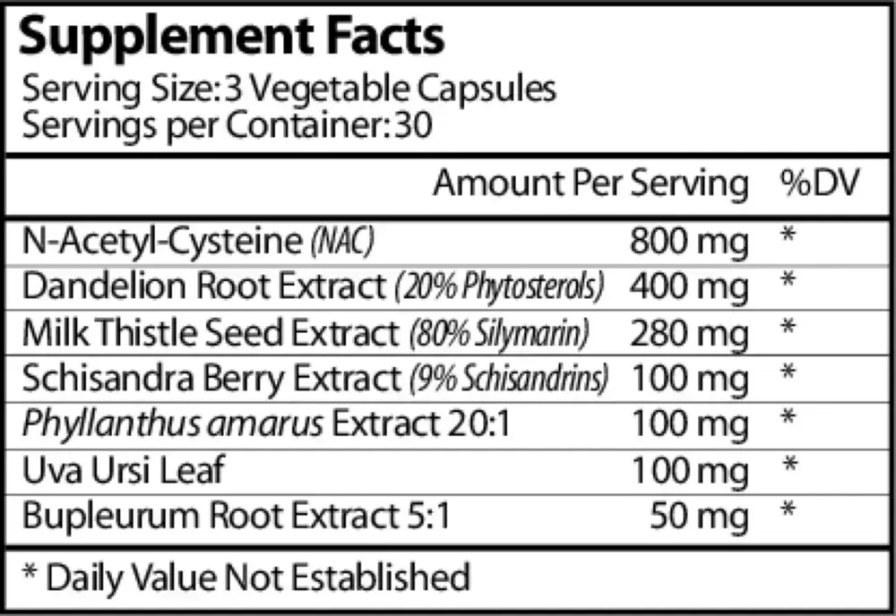 Product image for Liver/Kidney Detox.