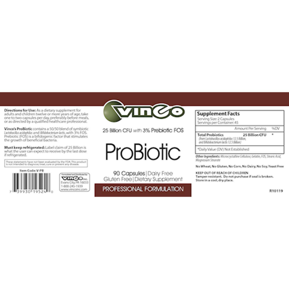 Product image for ProBiotic 25 Billion.