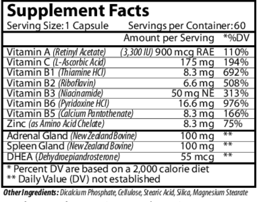 Product image for Adrenal Forte.