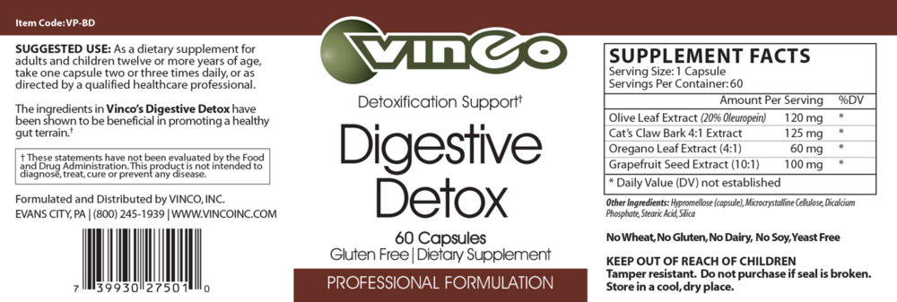 Product image for Digest Detox.