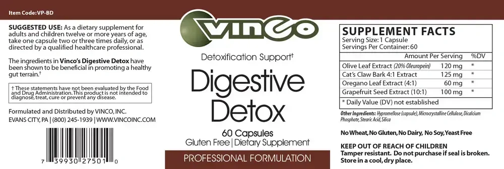 Product image for Digest Detox.