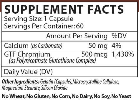 Product image for GTF Chromacin.