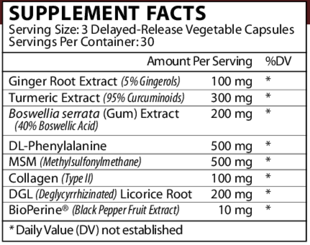 Product image for InjuRecov Trifecta.