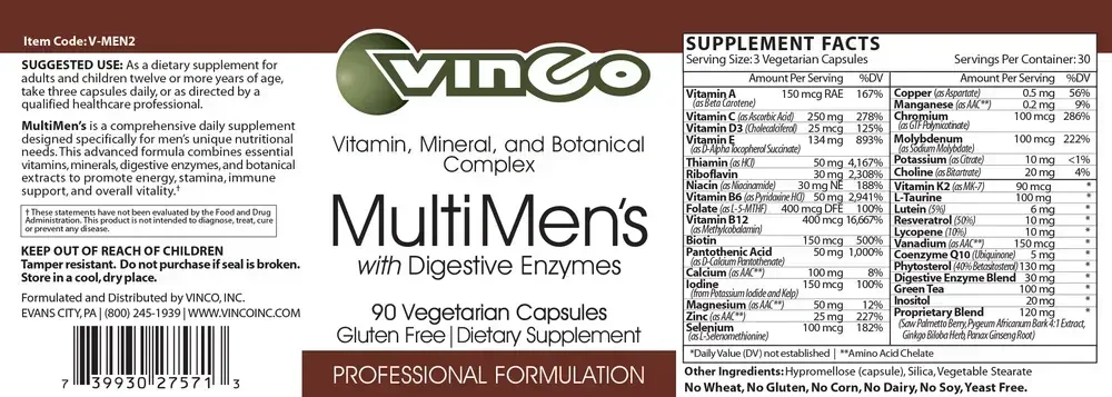 Product image for MultiMen's.