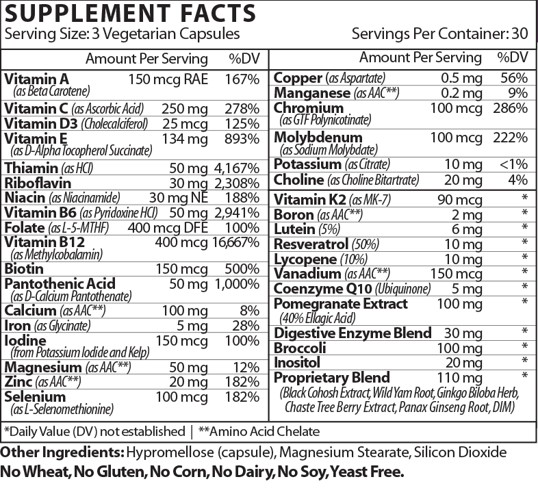 Product image for MultiWomen's.