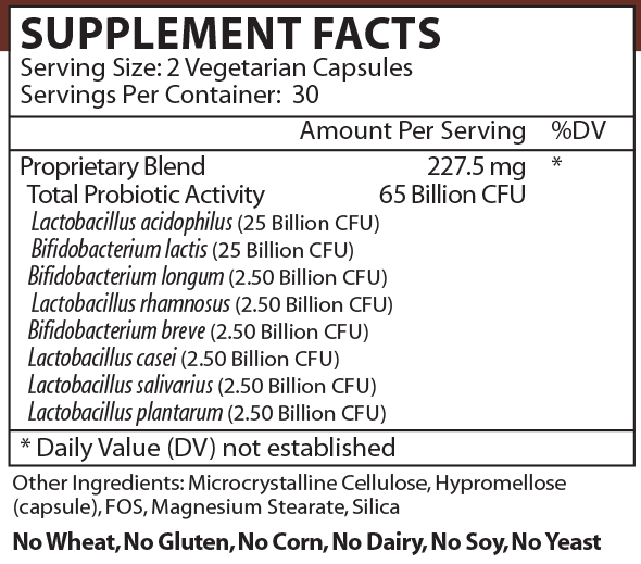 Product image for ProBiotic Eight 65.