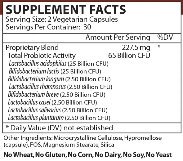 Product image for ProBiotic Eight 65.