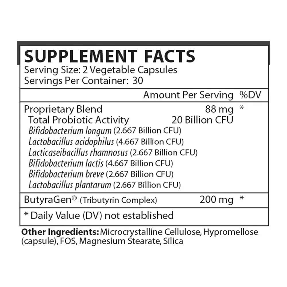 Product image for ProBiotic Multi 20 Billion.