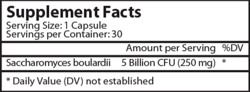 Product image for Saccharomyces boulardii.