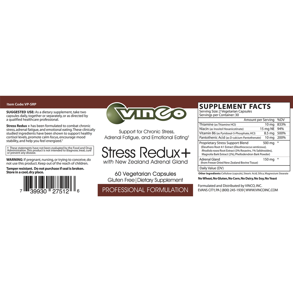 Product image for Stress Redux +.