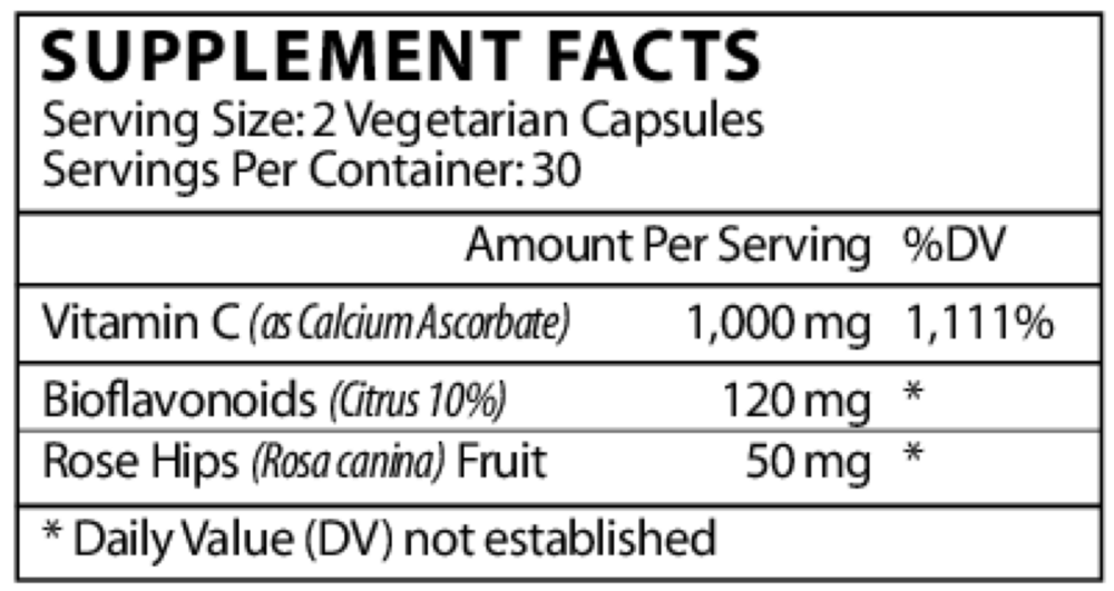 Product image for Buffered Vitamin C.