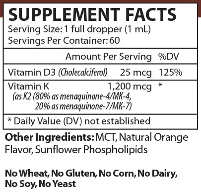 Product image for K2+D3 (Liposomal).