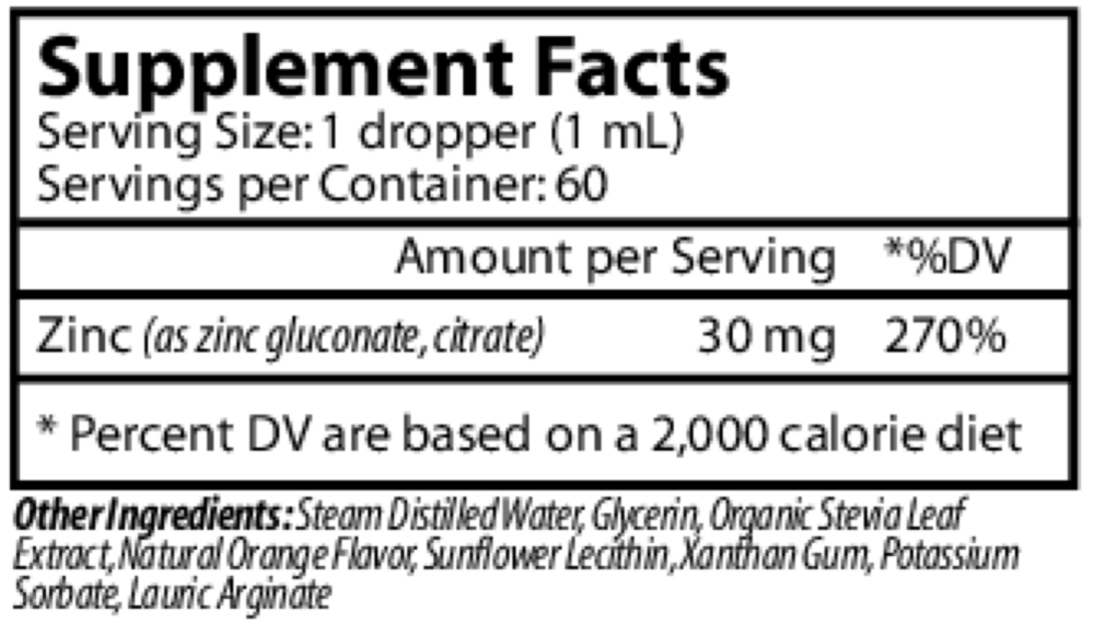 Product image for Liposomal Zinc.
