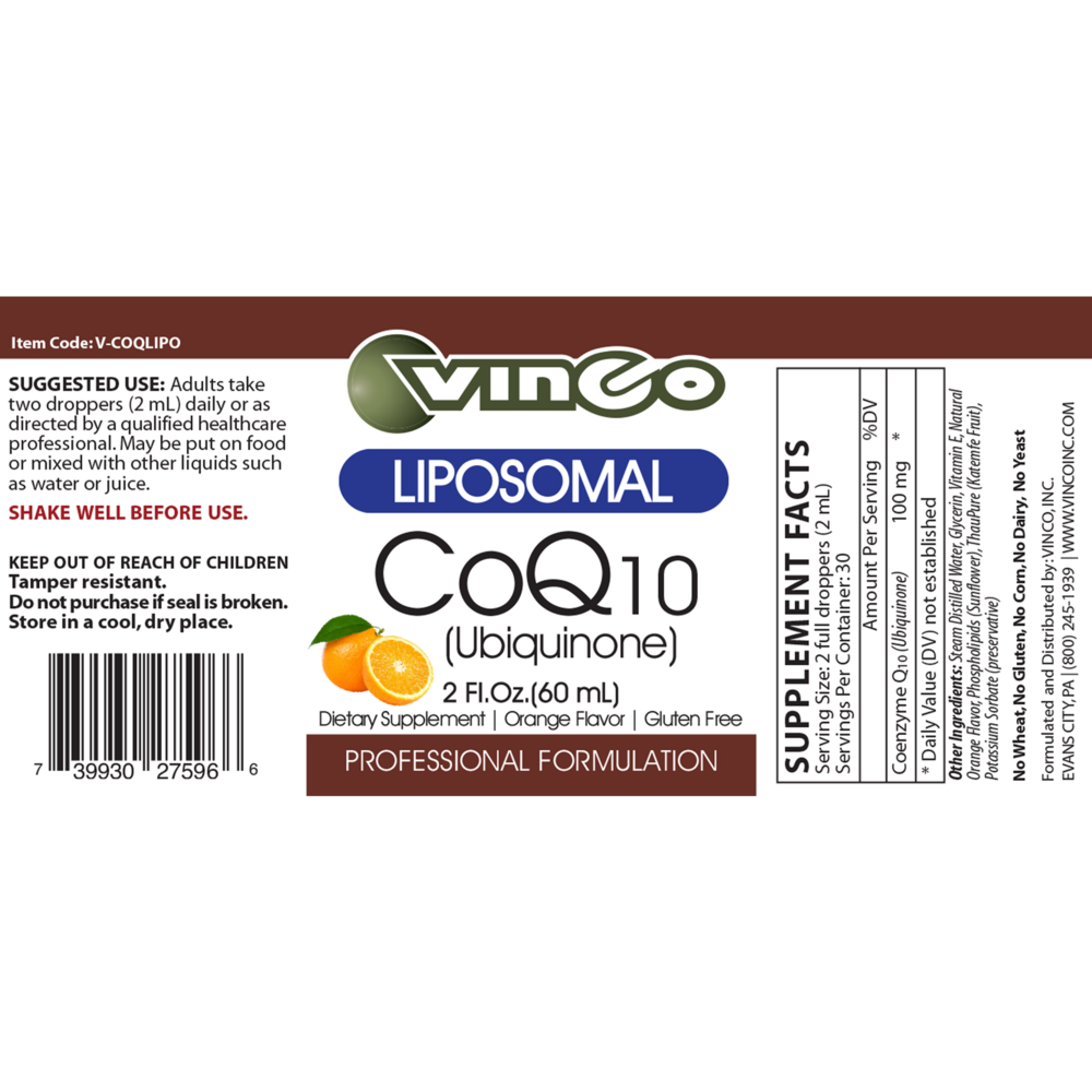 Product image for Liposomal CoQ10.