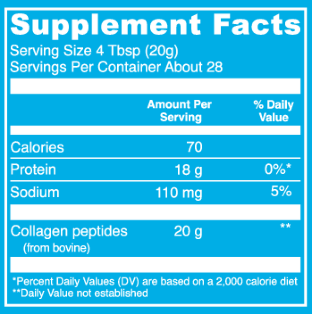 Product image for Collagen Peptides (Unflavored).