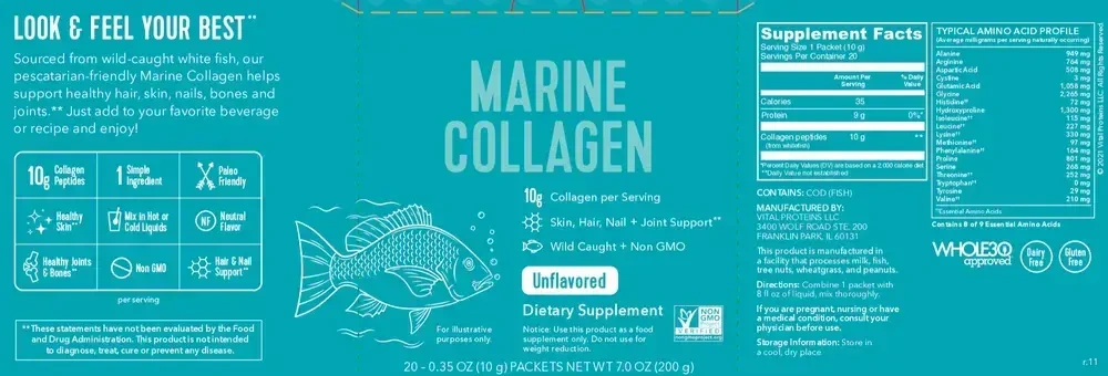 Product image for Marine Collagen Stick Packs.