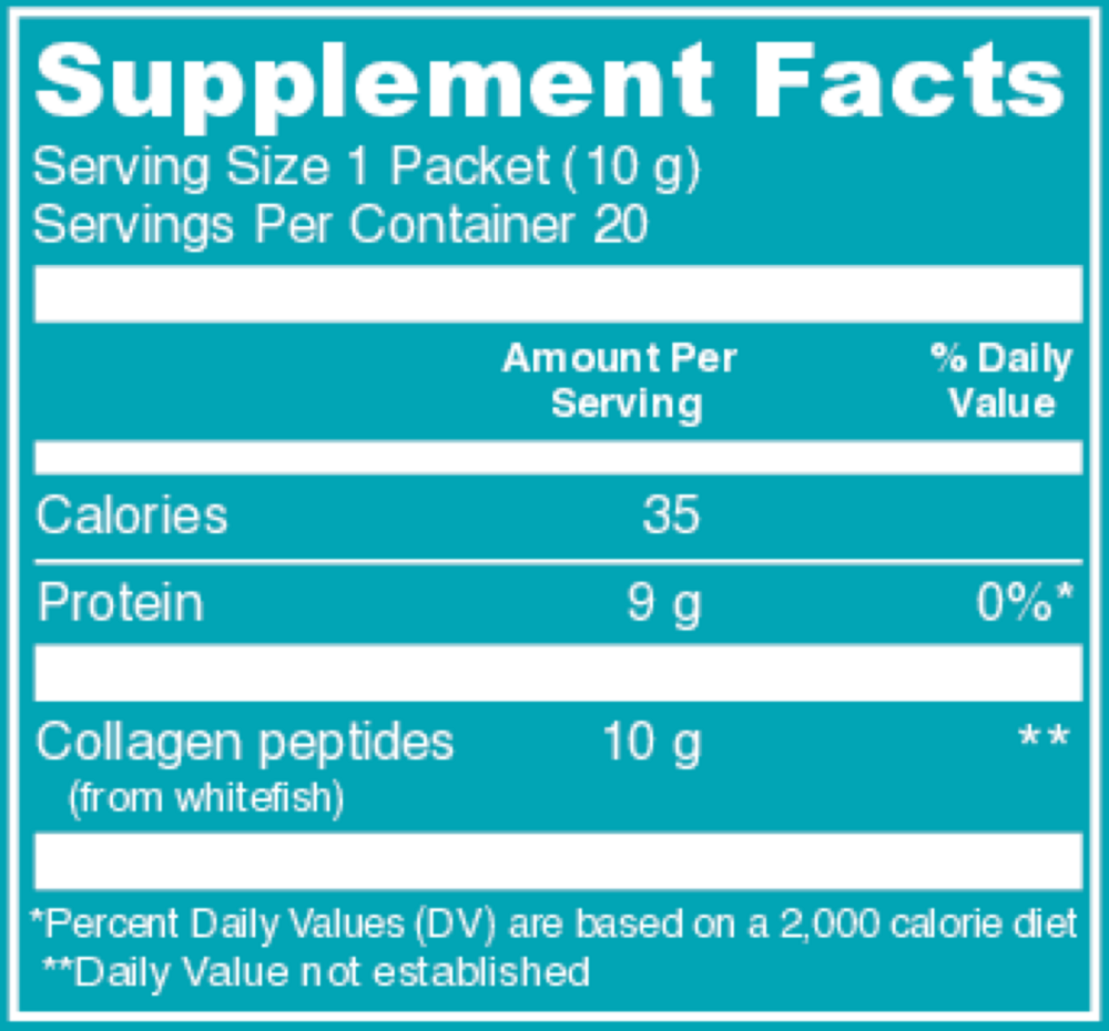 Product image for Marine Collagen Stick Packs.