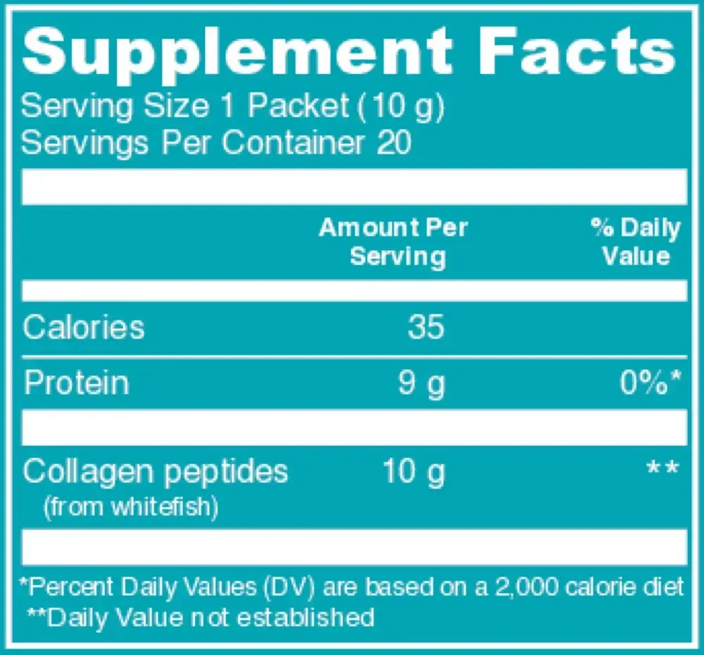 Product image for Marine Collagen Stick Packs.