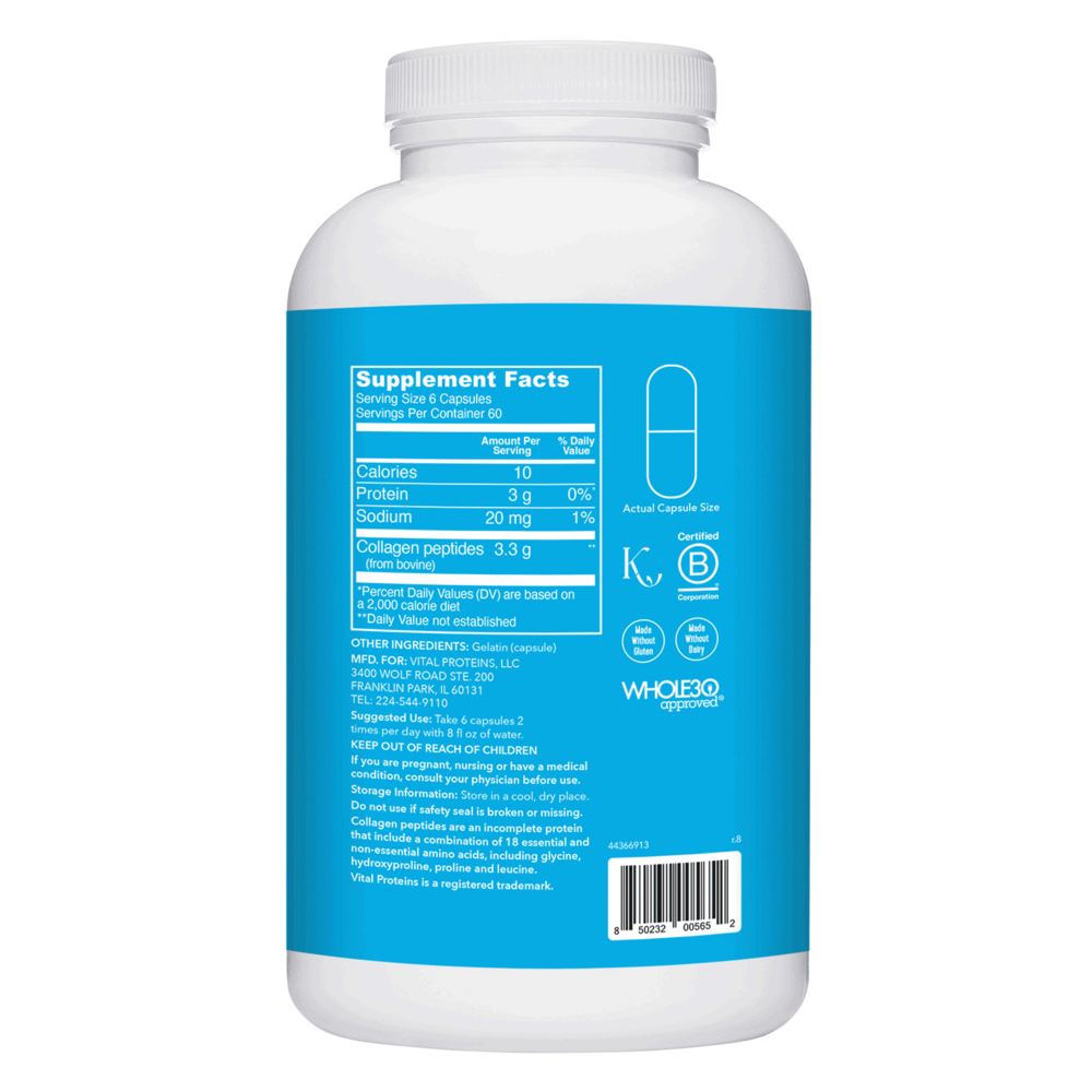 Product image for Collagen Peptides Capsules.